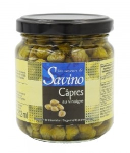 Kapary w zalewie octowej słoik Savino 120g