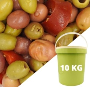 Oliwki mix z kuminem cal 20/22 Maroko 10 kg wiadro