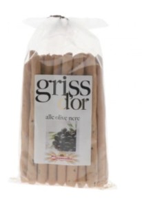 Griss d'or z czarnymi oliwkami 250g