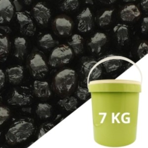 Oliwki czarne drylowane w stylu greckim Wiadro 7 kg