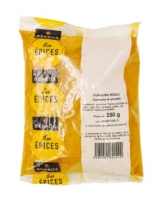 Kurkuma mielona 250g Bedros