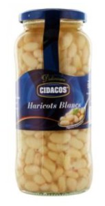 Fasola biała w słoiku 400g Cidacos
