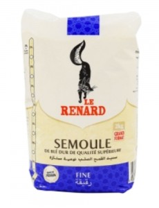Semolina drobna z pszenicy durum 2 kg Le Renard