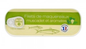 Filety z makreli z ziołami 176g