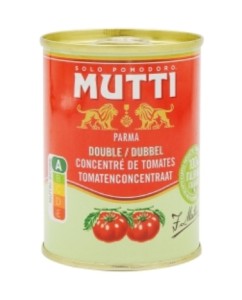 Koncentrat pomidorowy Mutti mała puszka 140 g