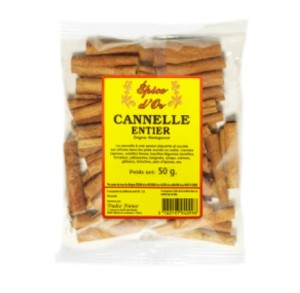 Cynamon w laskach 50 g epice d'or