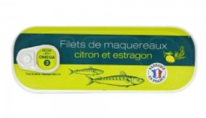 Filety z makreli w zalewie cytrynowo-estragonowe 176 g