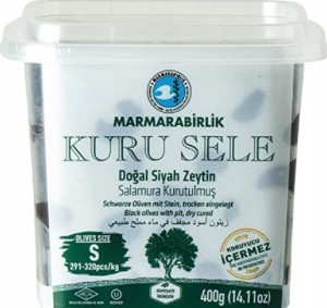 Oliwki suszone czarne 400g Kuru Sele