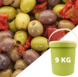Oliwki mix bez pestki wiadro 9kg