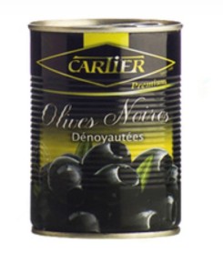 oliwki czarne marokańskie bez pestki 2 KG CARTIER