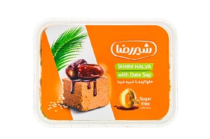 Chałwa sezamowa z syropem daktylowym i kardamonem Shirreza, 400 g .