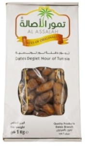 Daktyle Nour z Tunezji AL ASSALAH 1 kg