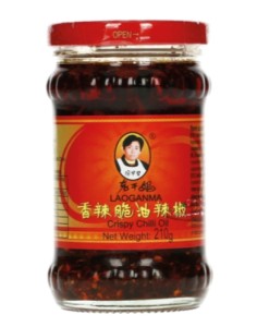 Chrupiące chilli w oleju 210g LAO GAN MA