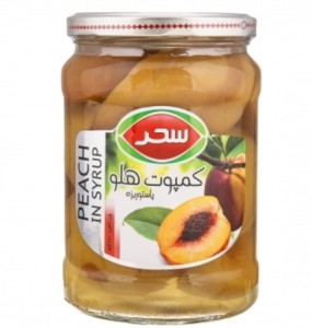 Brzoskwinie w syropie 660 g Sahar