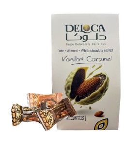 daktyle z migdałami vanilla+carmel 250gr