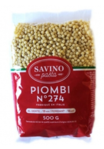 Makaron Piombi N°274 (KULECZKI) 500g-Savino