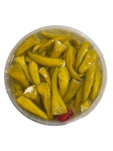 Zielone papryki faszerowane serem lekko pikantny 4,6 kg