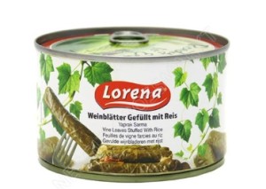 Liście winogron nadziewane ryżem 400 g LORENA