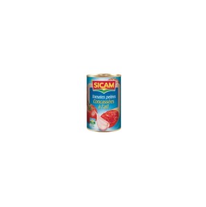 POMIDORY BEZ SKÓRKI Z CZOSNKIEM 400G SICAM
