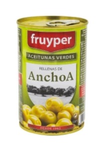 Oliwki faszerowane pastą z anchois 50g
